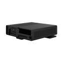 Fractal Design | Ridge | FD-C-RID1N-11 | Czarny | Mini ITX | Zasilacz NIE | SFX, SFX-L