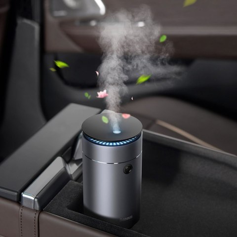 Elektryczny nawilżacz powietrza do domu biura samochodu 75ml szary