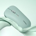 Poręczna myszka bezprzewodowa do komputera USB zielony