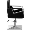 Fotel fryzjerski barberski kosmetyczny Physa BRISTOL - czarny