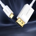 Przejściówka kabel jednokierunkowy z USB-C do Display Port 4K 1.5m czarny