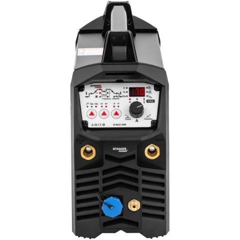 Spawarka cyfrowa TIG HF AC/DC do aluminium 200A 230V