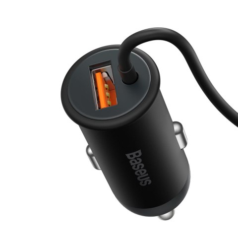 Samochodowa ładowarka bezprzewodowa MagSafe 15W z uchwytem na kratkę nawiewu USB czarna