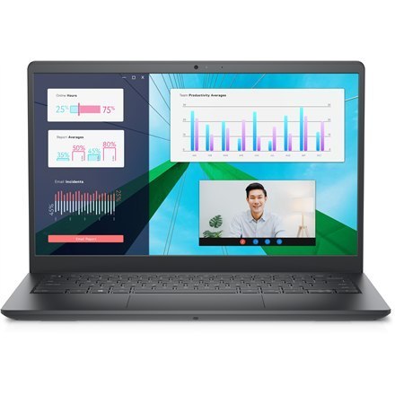 Dell | Vostro 14 3430 | Czarny | 14" | WVA | FHD | 1920 x 1080 | Przeciwblaskowy | Intel Core i5 | i5-1335U | SSD | 8 GB | DDR4 