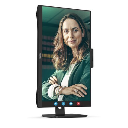 AOC | Monitor | Q27P3CW | 27 " | IPS | QHD | 16:9 | 75 Hz | 4 ms | Nie | 2560 x 1440 | 350 cd/m² | Ilość portów HDMI 2 | Czarny