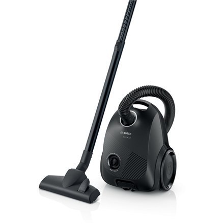 Bosch | BGBS2LB1 | Odkurzacz | Z workiem | Moc 600 W | Pojemność pyłu 3,5 l | Czarny