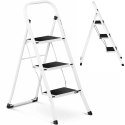 Drabina drabinka składana 3 stopnie antypoślizgowe wys. 70cm do 150kg