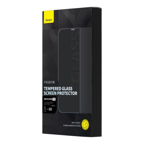 Szkło hartowane do iPhone 14 Pro na cały ekran z osłoną na głośnik 0.3mm