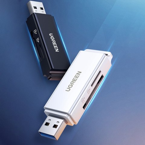Przenośny czytnik kart TF/SD pod USB 3.0 czarny