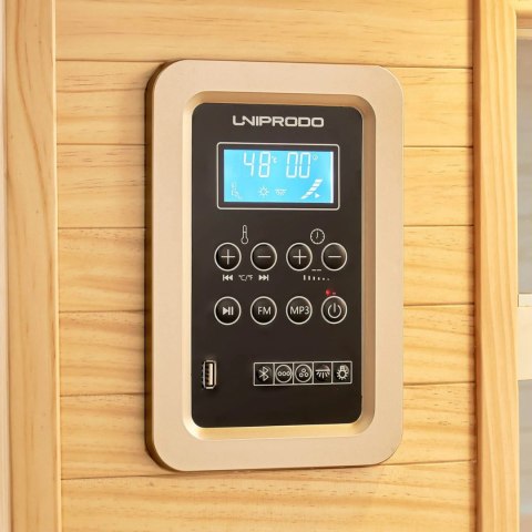 Sauna jednoosobowa infrared na podczerwień 18-60 C 1450 W