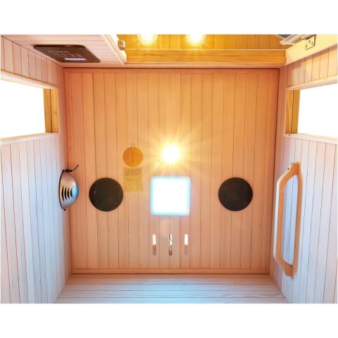 Sauna jednoosobowa infrared na podczerwień 18-60 C 1450 W