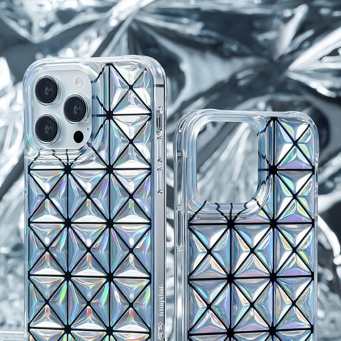 Etui pokrowiec na iPhone 14 obudowa na tył plecki Miya Series tęczowe