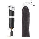 Parasol przeciwsłoneczny osłona na przednią szybę do auta CoolRide 141x75cm czarny