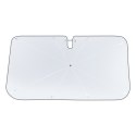 Parasol przeciwsłoneczny osłona na przednią szybę do auta CoolRide 141x75cm czarny