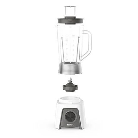 TEFAL | Blender | BL2C0130 | Stolowy | 450 W | Pojemnik z tworzywa sztucznego 1.5 L | Rozdrabnianie lodu | Bialy