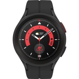 Inteligentny zegarek Samsung WATCH 5 Pro R920 Czarny GPS, GLONASS, Beidou, Galileo Wodoodporny