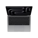 MacBook Pro 14-calowy procesor Apple M3 8C, karta graficzna 10C/8 GB/512 GB SSD/gwiezdna szarość/SWE Apple