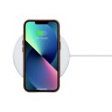 Skórzane etui iPhone 14 Plus magnetyczne z MagSafe Oil Wax Premium Leather Case brąz