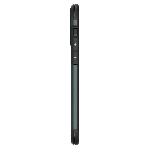 Etui Tough Armor MagSafe z podstawką na iPhone 15 Pro zielone