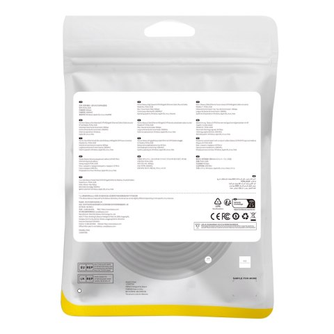 Kabel sieciowy LAN RJ45 Ethernet High Speed Cat.8 40Gbps 5m czarny