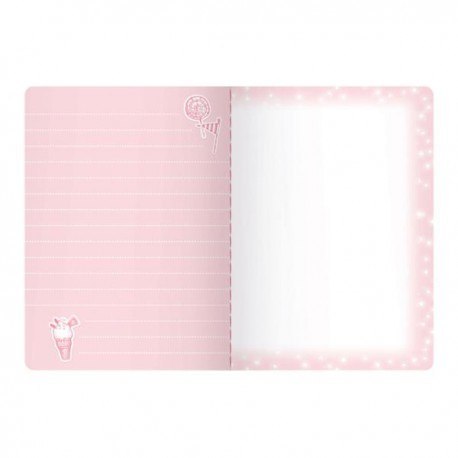 Mały notes z naklejkami - gorjuss - fairground - carousel