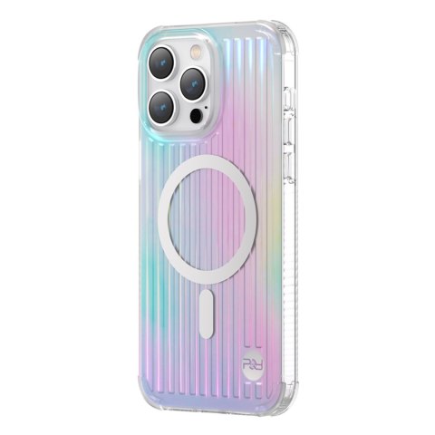 Magnetyczne etui iPhone 14 MagSafe PQY Go Out Series laser color