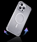 Magnetyczne etui iPhone 14 MagSafe PQY Go Out Series laser color