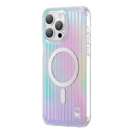 Magnetyczne etui iPhone 14 Pro MagSafe PQY Go Out Series laser color