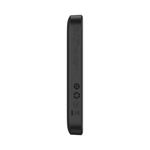 Powerbank z bezprzewodową ładowarką 20W z MagSafe i USB-C czarny