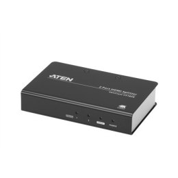 Podwójny rozdzielacz HDMI True 4K - Aten VS182B | 2-portowy, wejście: 1 x HDMI typ A żeński