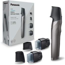 Panasonic | Trymer do włosów | ER-GY60-H503 | Liczba kroków długości 20 | Dokładność kroku 0,5 mm | Czarny/Srebrny | Bezprzewodo