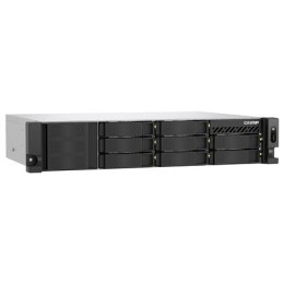 QNAP | 8-Bay Serwer NAS Rackmount Krótkiej Głębokości TS-855eU-8G | Intel Atom | C5125 8-rdzeni | Częstotliwość procesora 2,8 GH