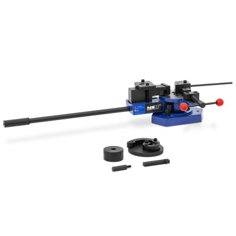 Giętarka zaginarka do prętów płaskowników ręczna 0-360 stopni 2 matryce