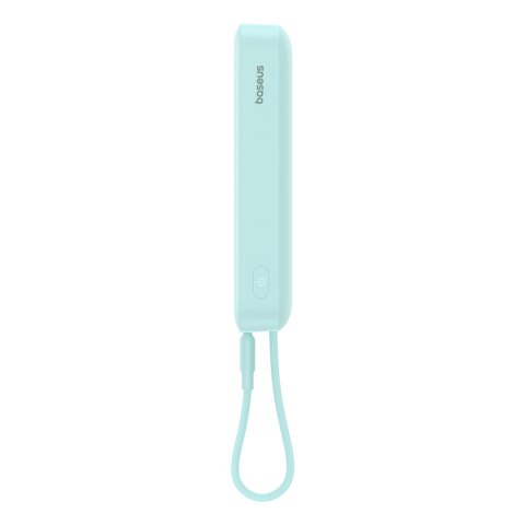 Mini Powerbank MagSafe 10000mAh 20W z kablem Lightning do iPhone 0.3m niebieski