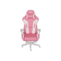 Fotel gamingowy Nitro 710 w kolorze białym z różowymi akcentami - Genesis, Gaming Chair