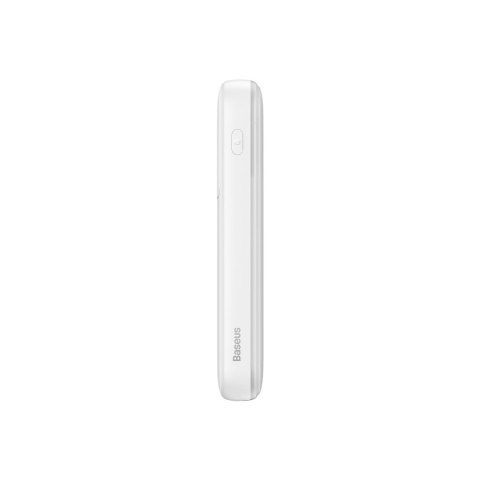 Powerbank z wyświetlaczem 10000mAh 22.5W Comet Series + kabel USB-A - USB-C 0.3m biały