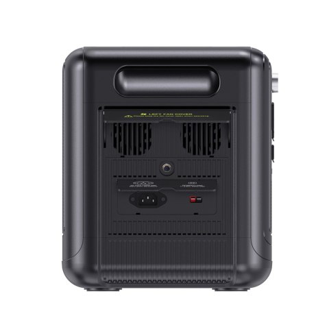 Stacja zasilania 640000mAh 2400W USB-A USB-C XT60 AC 50/60Hz czarna