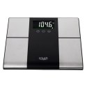 Adler Bathroom scale with analyzer AD 8165 Maximum weight (capacity) 225 kg, Accuracy 100 g, Body Mass Index (BMI) measuring, S