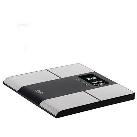 Adler Bathroom scale with analyzer AD 8165 Maximum weight (capacity) 225 kg, Accuracy 100 g, Body Mass Index (BMI) measuring, S