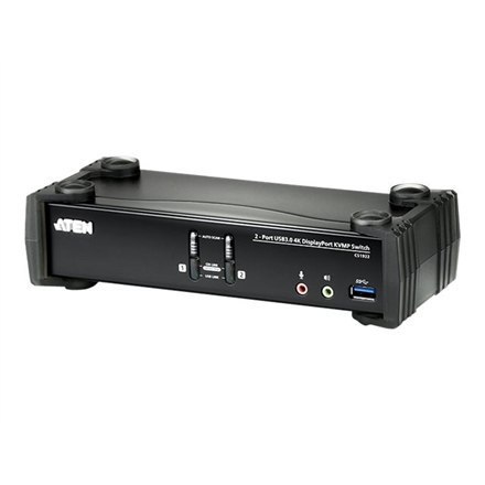 Aten CS1922 2-Port USB 3.0 4K DisplayPort KVMP Switch Aten