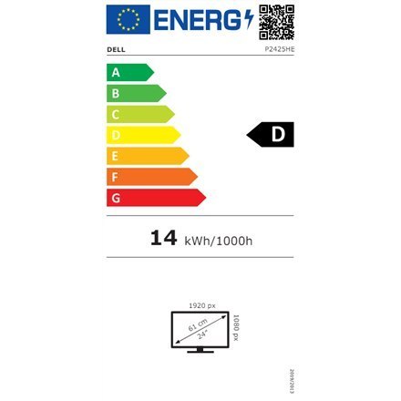 MONITOR DELL LED 24" P2425HE