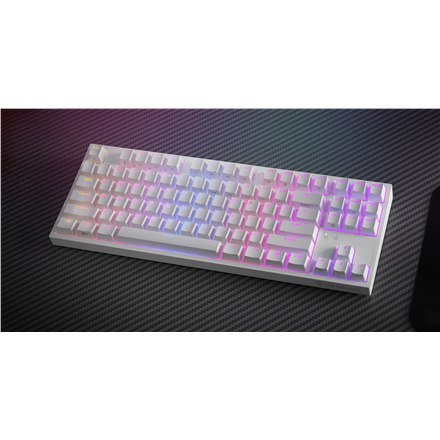 Genesis | White | Mechanical Gaming Keyboard | THOR 404 TKL RGB | Mechanical Gaming Keyboard | Wired | US | USB Type-A | 1005 g 