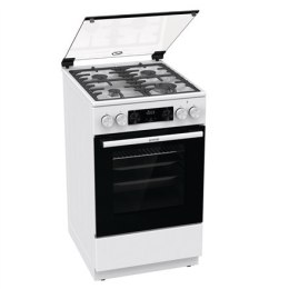Gorenje Cooker GK5C61WF Hob type Gas Oven type Electric White Width 50 cm Depth 59.4 cm 62 L