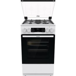 Gorenje Cooker GK5C61WF Hob type Gas Oven type Electric White Width 50 cm Depth 59.4 cm 62 L