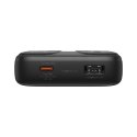 Powerbank z wyświetlaczem 20000mAh 22.5W + kabel USB-A / USB-C czarny