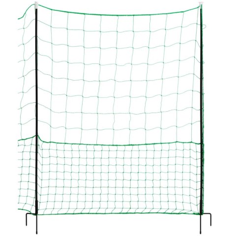 Siatka zagroda ogrodzenie hodowlane dla kur drobiu 1.25 x 15 m