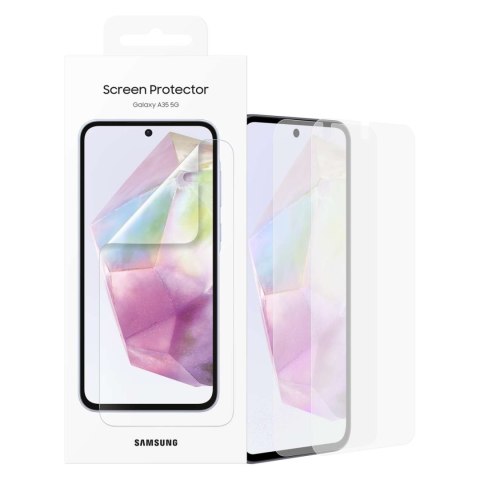 2 x Oryginalna folia ochronna na ekran do Samsung Galaxy A35