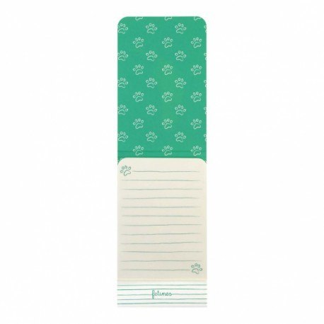 Notes - koty - feline fine - bold green