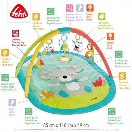 Mata edukacyjna 3d, koala, z kolekcji: dobabydoo