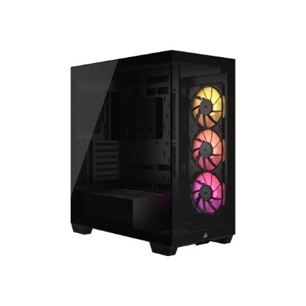 Obudowa Corsair PC | iCUE LINK 3500X RGB | Czarna | Mid-Tower | Zasilacz w zestawie | ATX